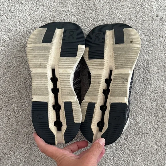 On Running Black and Purple Athletic Shoes - Picture 6 of 7